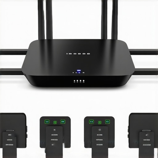 A distribution of mesh Wi-Fi nodes throughout a home for high-quality multiroom audio streaming.
