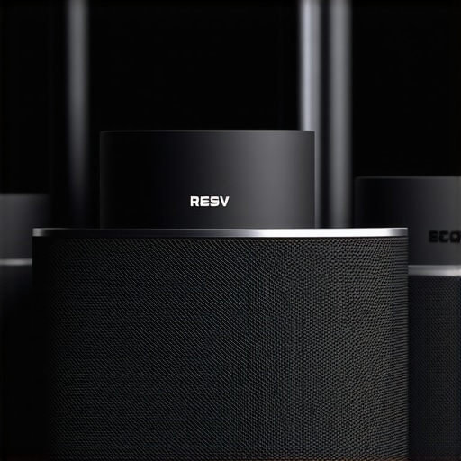 Illustration of a modern smart home network supporting multiple synchronized wireless speakers