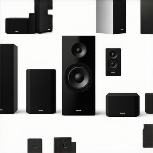 Multiple Wi-Fi speakers in different rooms of a modern house, connected wirelessly for unified music experience.