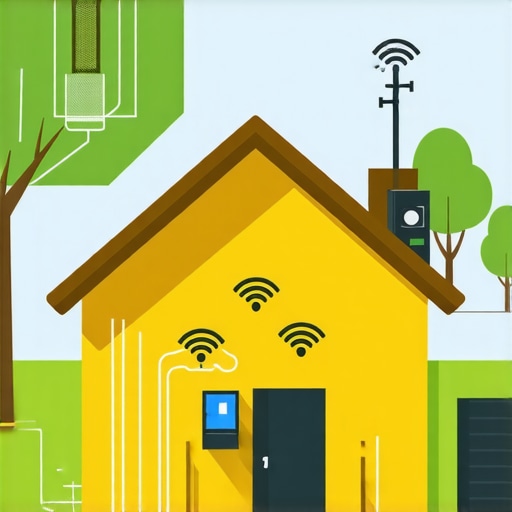 Diagram illustrating strategic placement of mesh nodes for stable wireless audio in a home